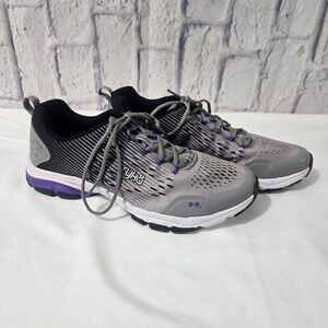 Ryka Vivid RZX Women's Athletic Shoes Gray Purple Lace‎ Up Sneakers Size 9.5